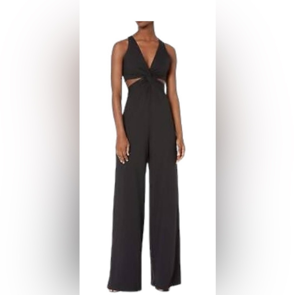 Susana Monaco Black Halter Jumpsuit
